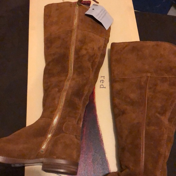 👢💎👧🏼 NWT💎4m👧🏼Wide Calf💎Tall👢Cognac👧🏼💎 - Picture 4 of 9